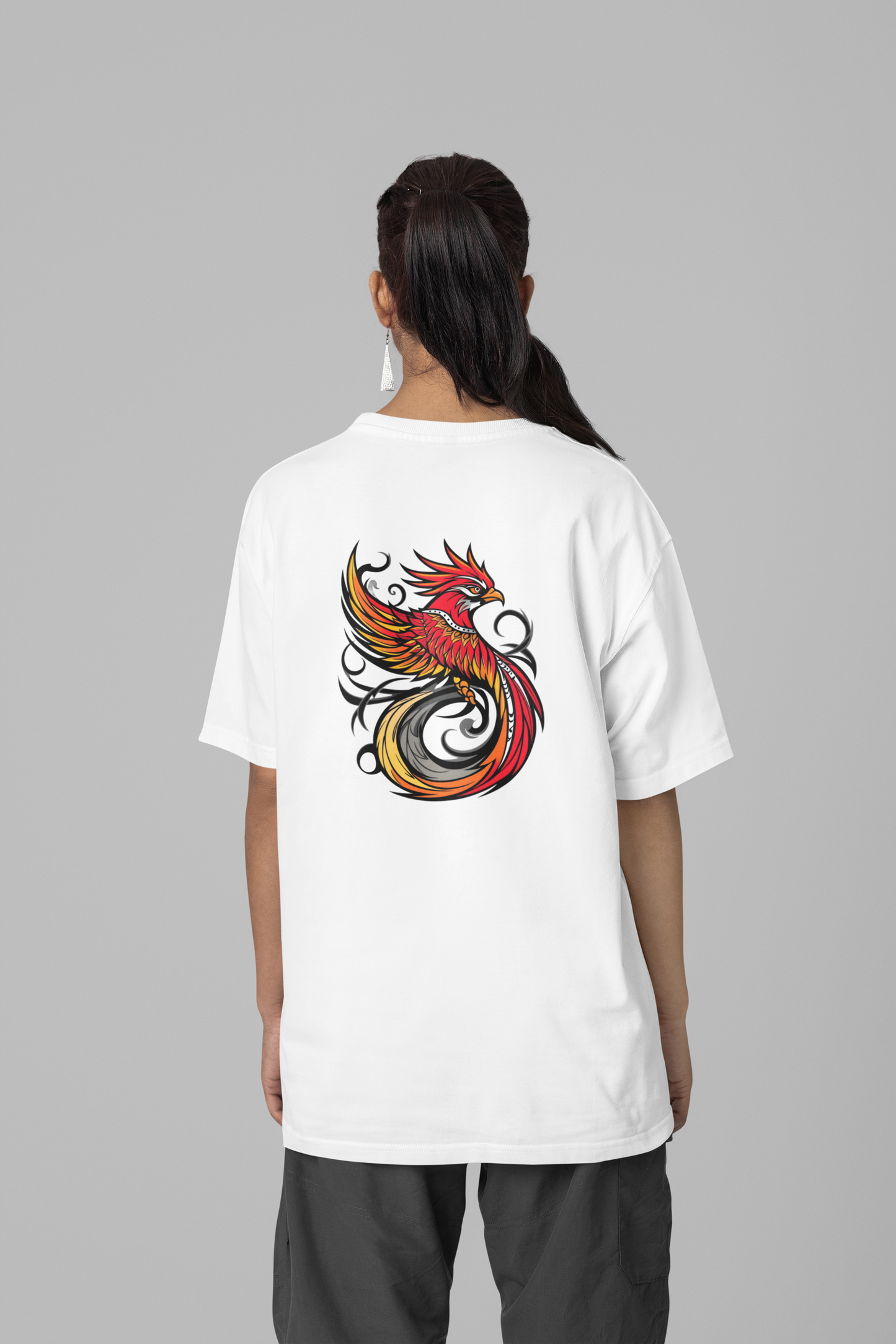 Phoenix Rise - Bold Oversized T-Shirt