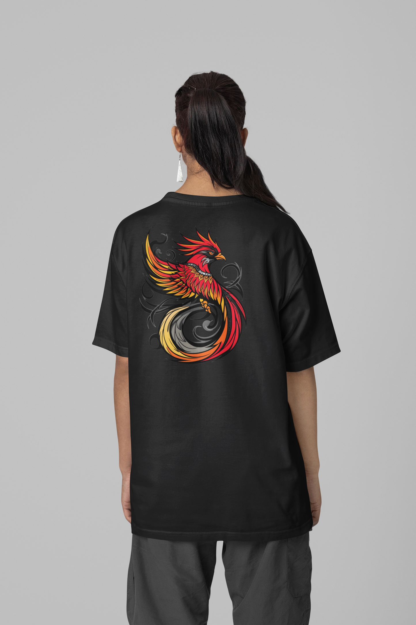 Phoenix Rise - Bold Oversized T-Shirt