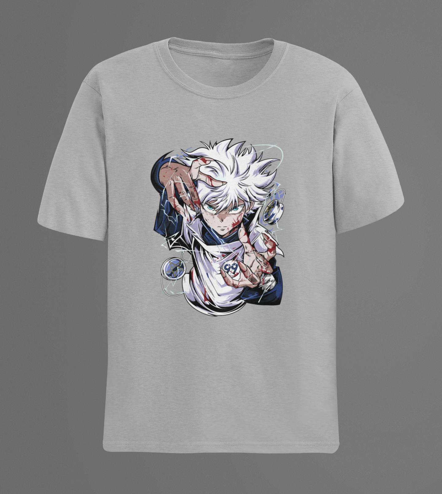 Killua Anime Tee Cool & Edgy Look